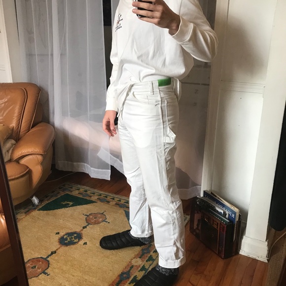 SOLD Dickies x Mister Green white painters pants - Picture 4 of 5